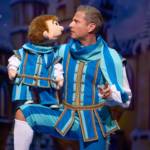 Paul Zerdin in Snow White pantomime at The London Palladium