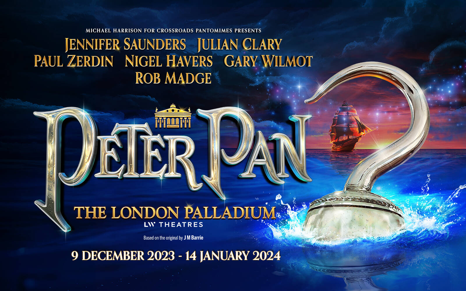 Peter Pan Tickets - The London Palladium, London – Official Box Office