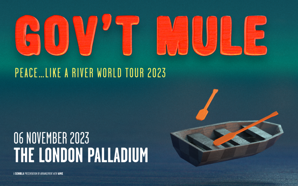 Gov't Mule Tickets The London Palladium, London Official Box Office