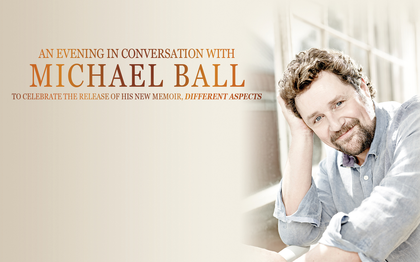 An Evening in Conversation with Michael Ball