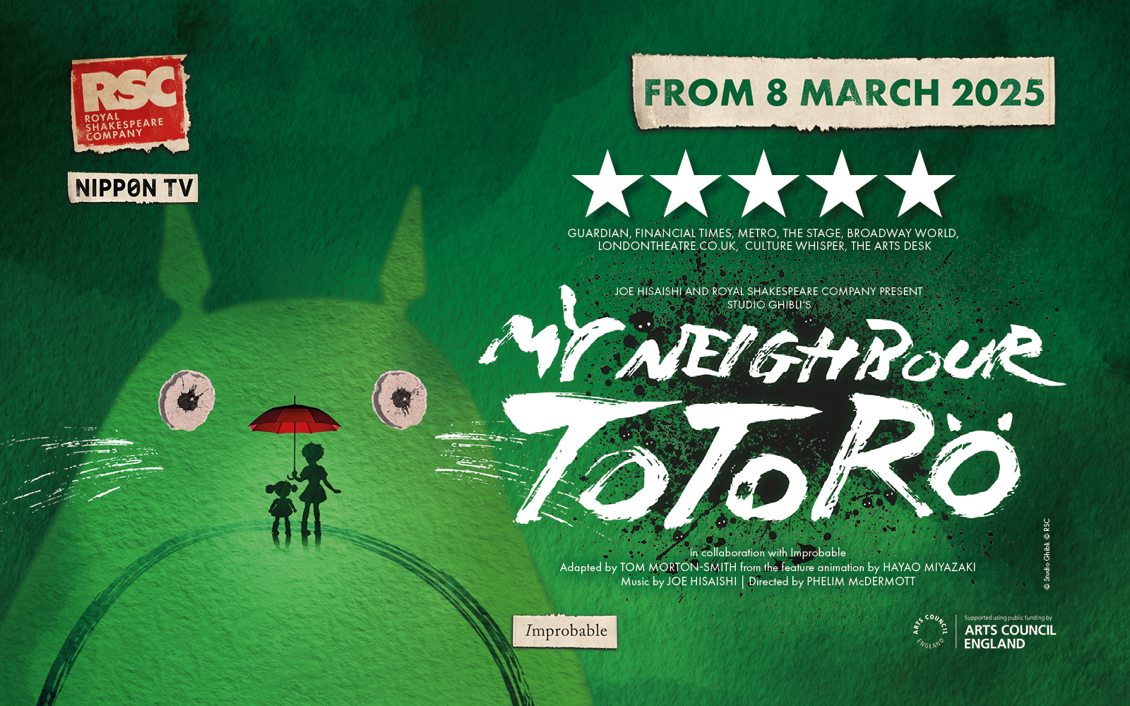 My Neighbour Totoro transfers to the West End in March 2025!